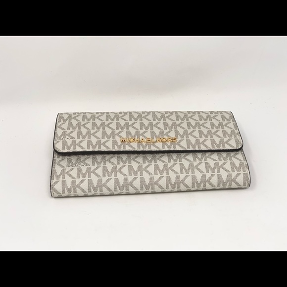 Michael kors jet set travel lg trifold wallet - Picture 3 of 6